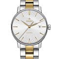 Rado Rado Coupole R22860103 Automatic R22860103 механические мужские часы  белый циферблат, браслет нержавеющая сталь с pvd-покрытием — вид спереди